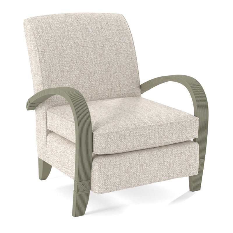 Vero Armchair, Snow Crypton Performance; 0884-91, Greystone