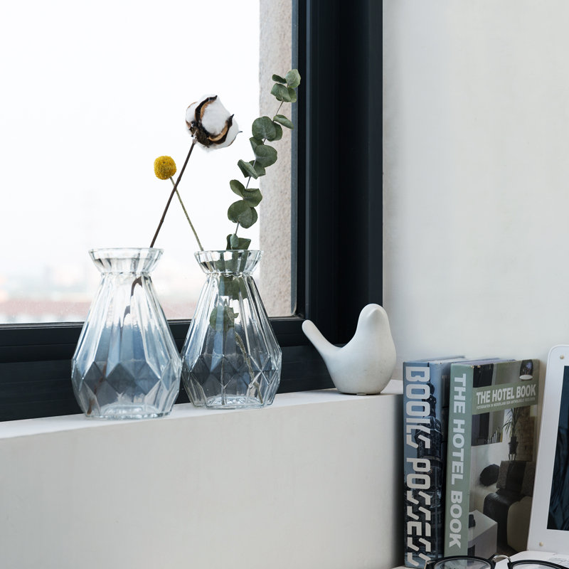 Glass Table Vase, Clear