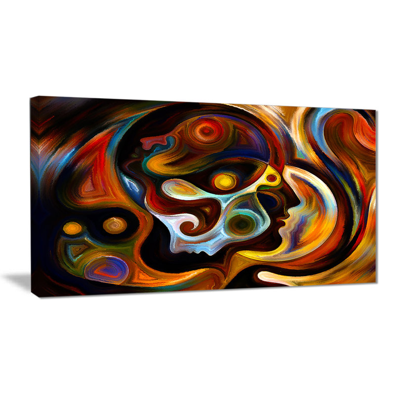Impression sur toile tendue, H 20 po x l 40 po x P 1po