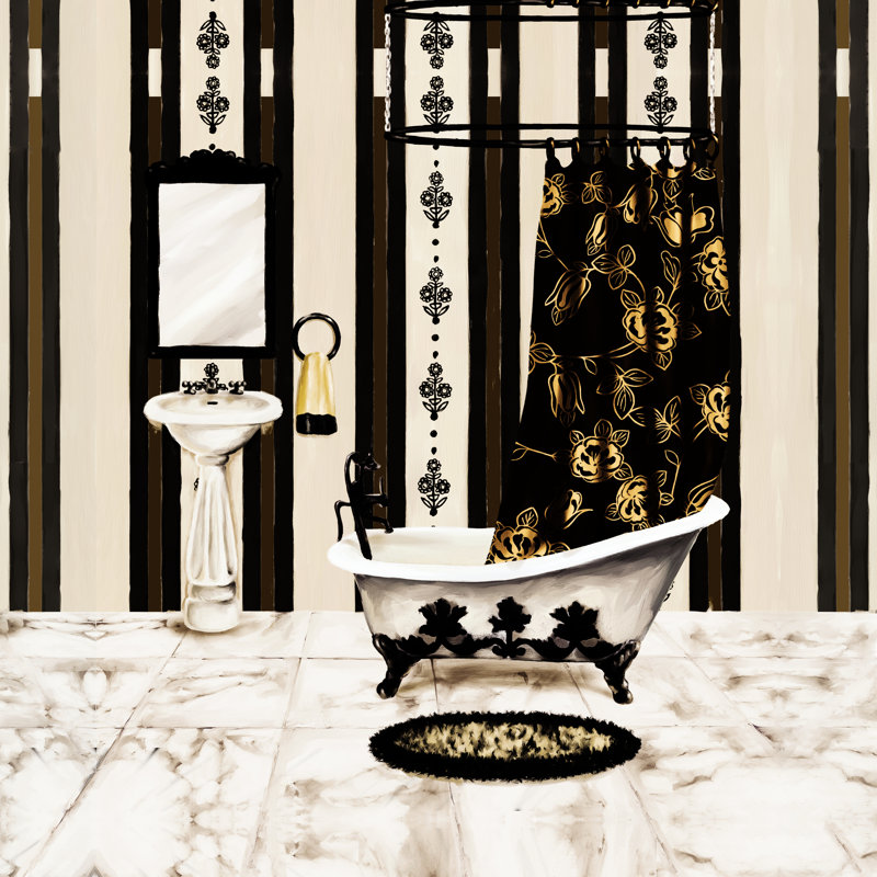 What A Tub 3 - Wrapped Canvas Print, 30cm H x 30cm W x 3.8cm D