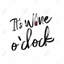 «It's Wine O'Clock II», toile encadrée-119954419