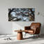 Ensemble de 1 tableau sur toile représentant un arbre et le ciel-129069077-129069080