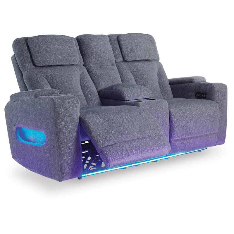 McAllen Power Reclining Loveseat with Console