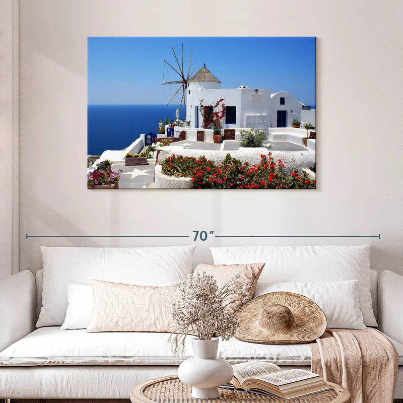 Gillard Santorini Rest House, 30" H x 45" W