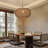 Globe Rattan Pendant Lighting for Dining Room Hallway Living Room-1833963965