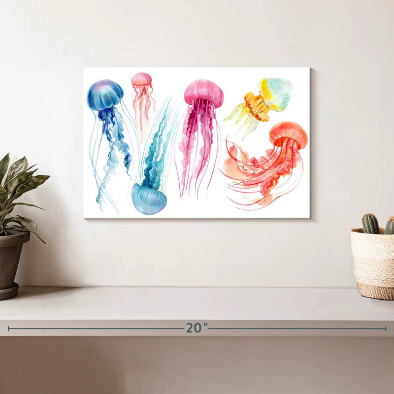Brampt Dreamy Jellyfish, H 8 po x l 12 po