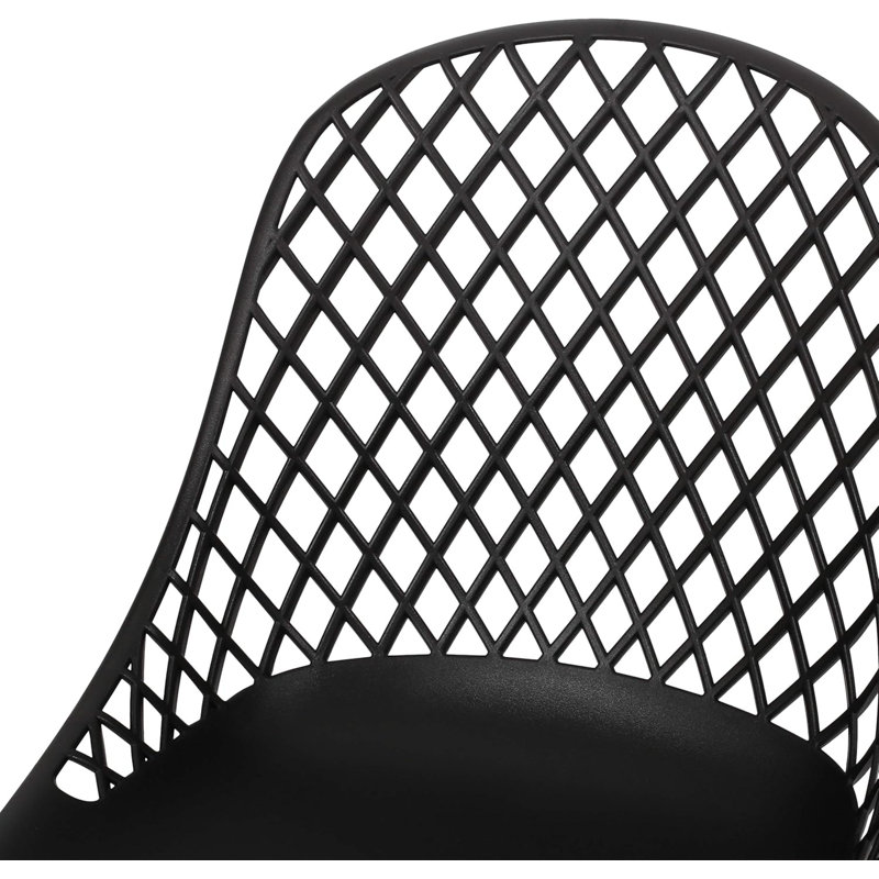 CHAISE LILY (ENSEMBLE DE 4), Noir