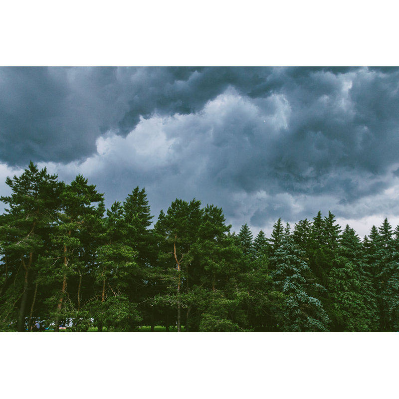 Tempête à venir - photographie sur toile tendue, H 20 po x l 30 po