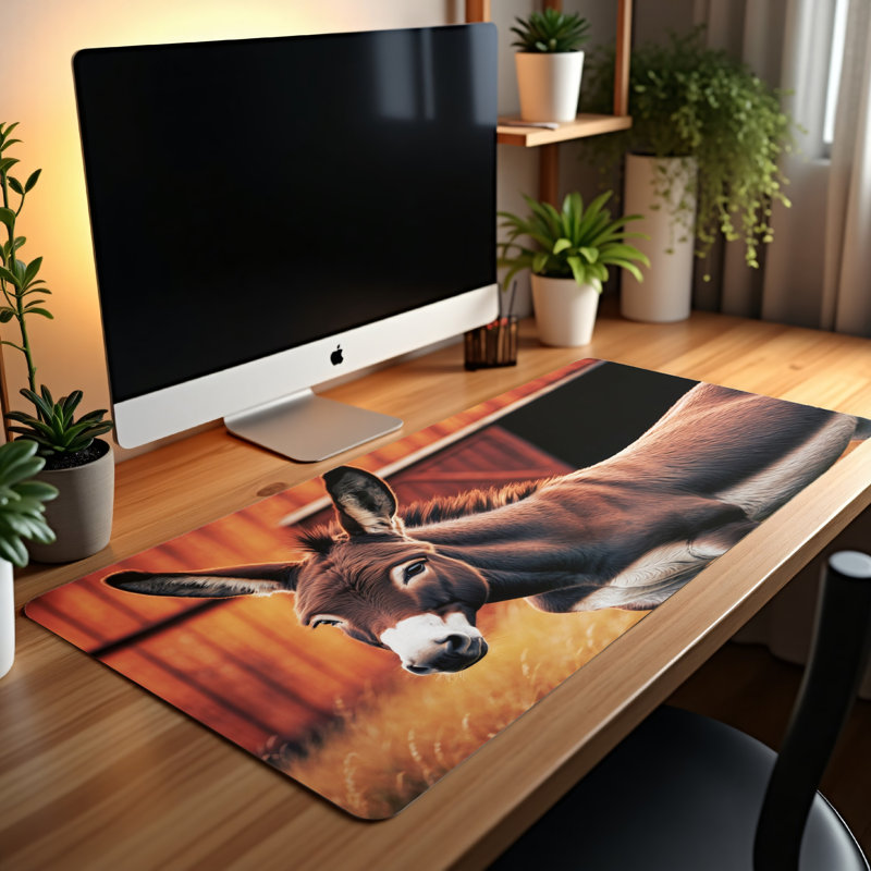 Polyester Desk Pad, 23.6x13.8