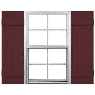 Mid-America 14'' Board & Batten Shutters