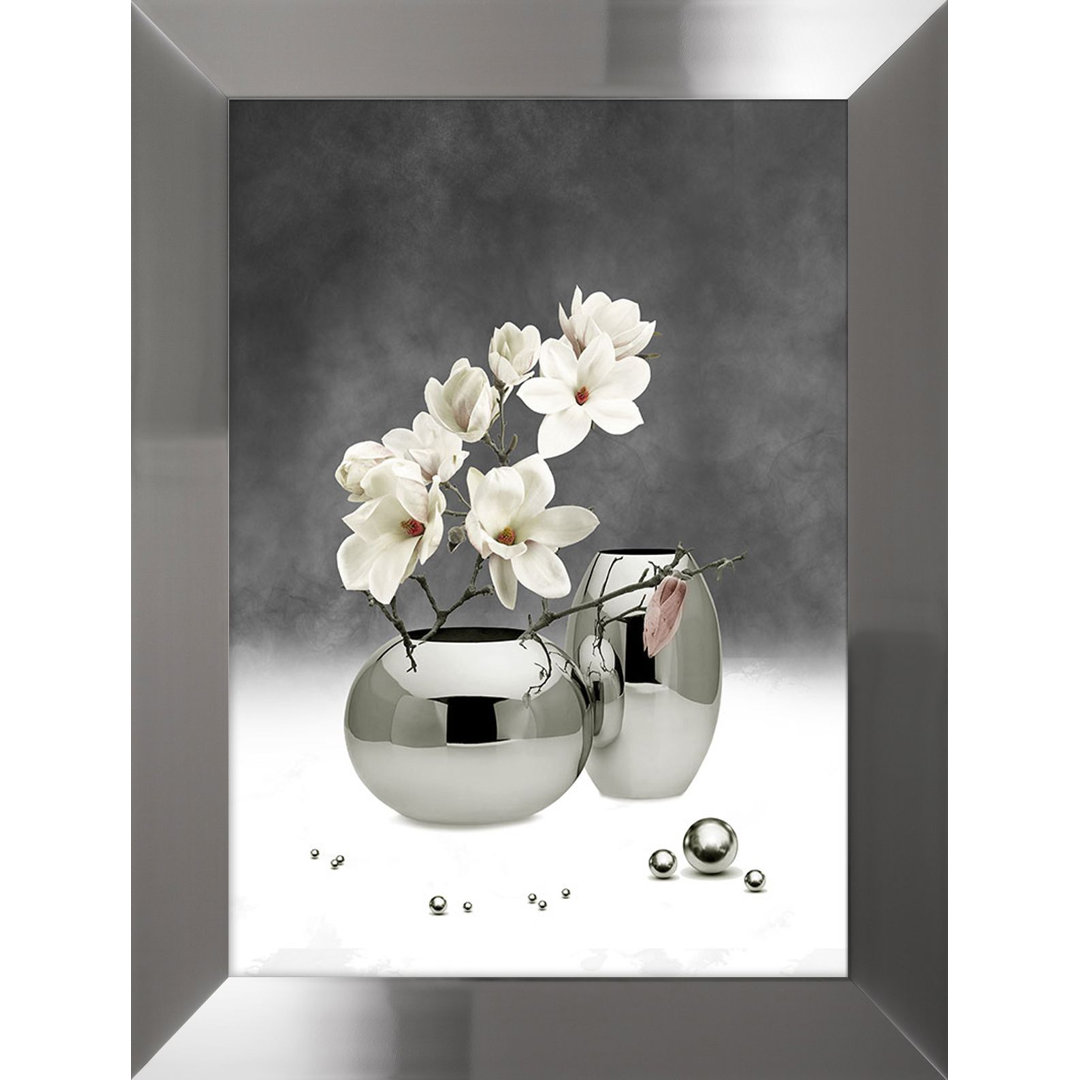 Gerahmtes Wandbild Mirror Vases I