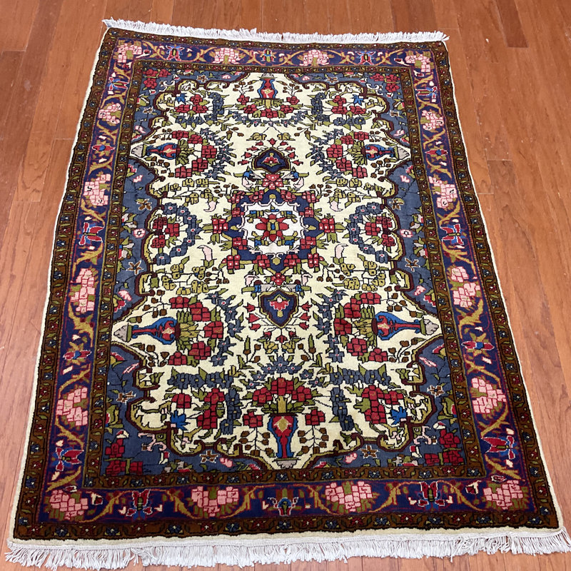  Tapis en laine bidar fait à la main