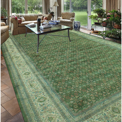 Pak-Persian Jaelyn Green Rug