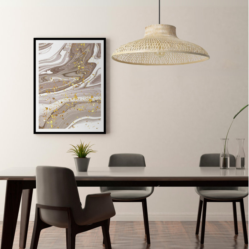 Amarchand 1 - Light Natural Dome Pendant