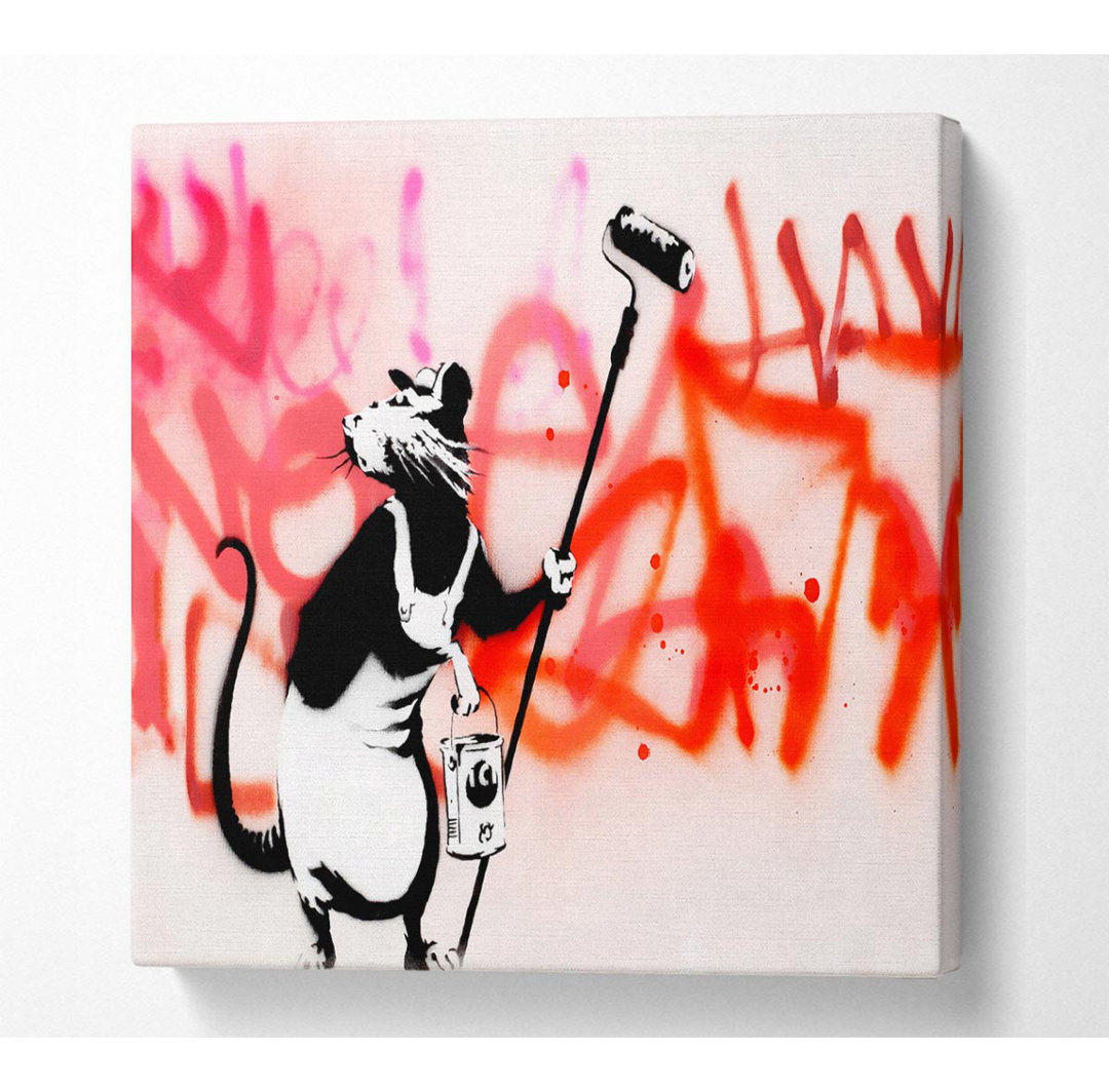 Ratte Dekorateur - Kunstdrucke auf Leinwand - Wrapped Canvas