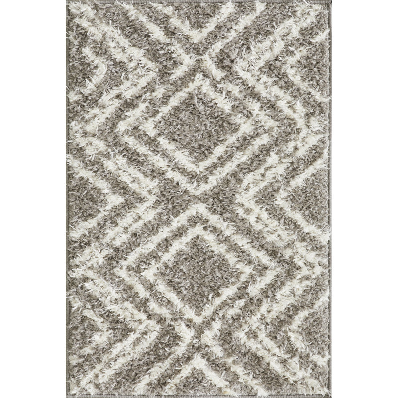 Hinnerich Performance Geometric Indoor Rug, Rectangle 2' x 3'