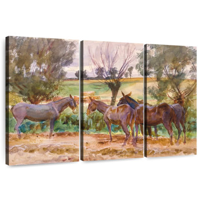 Mules de Brampt ,1918