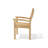 Farnam 4 - Person Teak Solid Wood Patio Dining Set Square Table with Cushions Included