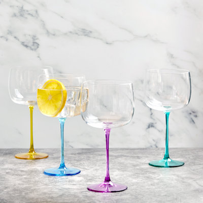 Gala 17oz. Glass Gin Balloon Glass Stemware Set