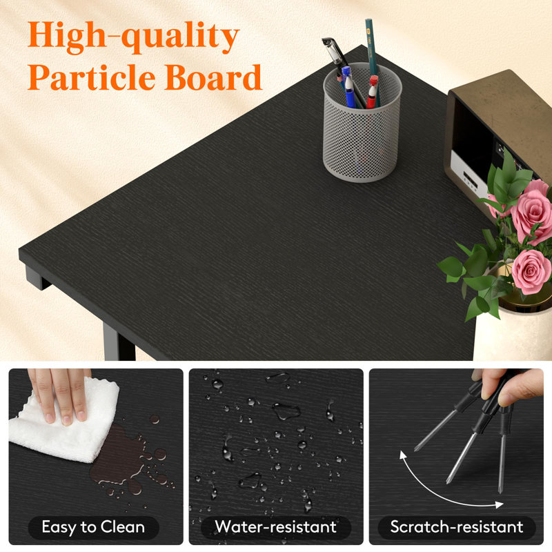  Support d'imprimante noir à 4 niveaux - Solution de rangement peu encombrante pour le bureau personnel et l'artisanat, Noir