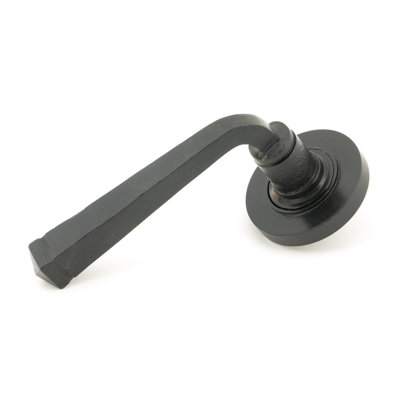 Avon Round Lever on Rose Set (Plain)