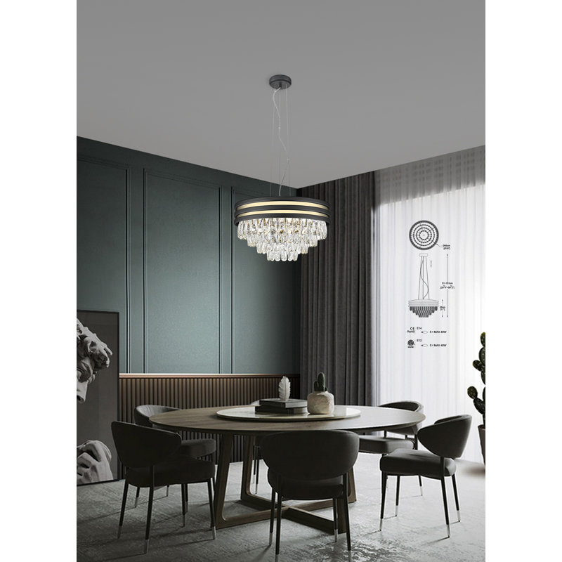 Rothman 5 - Light Crystal Pendant