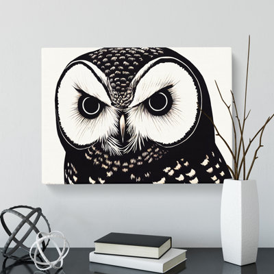 Desirable Owl - Wrapped Canvas Print