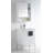 Verlene 24'' Single Bathroom Vanity with Ceramic Top with Mirror-1444552297