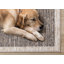 Tapis simple à bordure neutre Lury-1156245876
