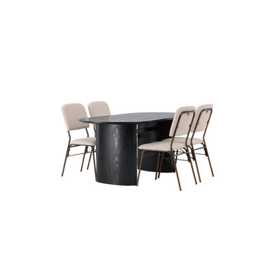 Hoxie 4 - Person Dining Set