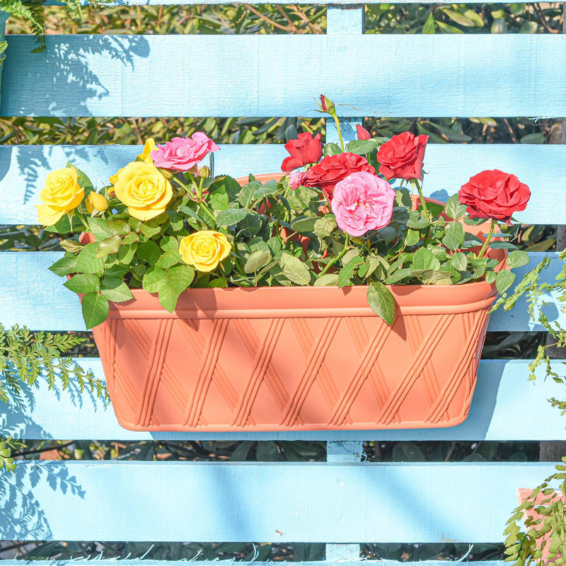 Wall Planter, Brick Red