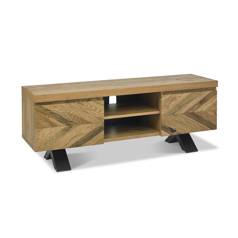 Caoimhe TV Stand for TVs up to 55", Rustic Oak