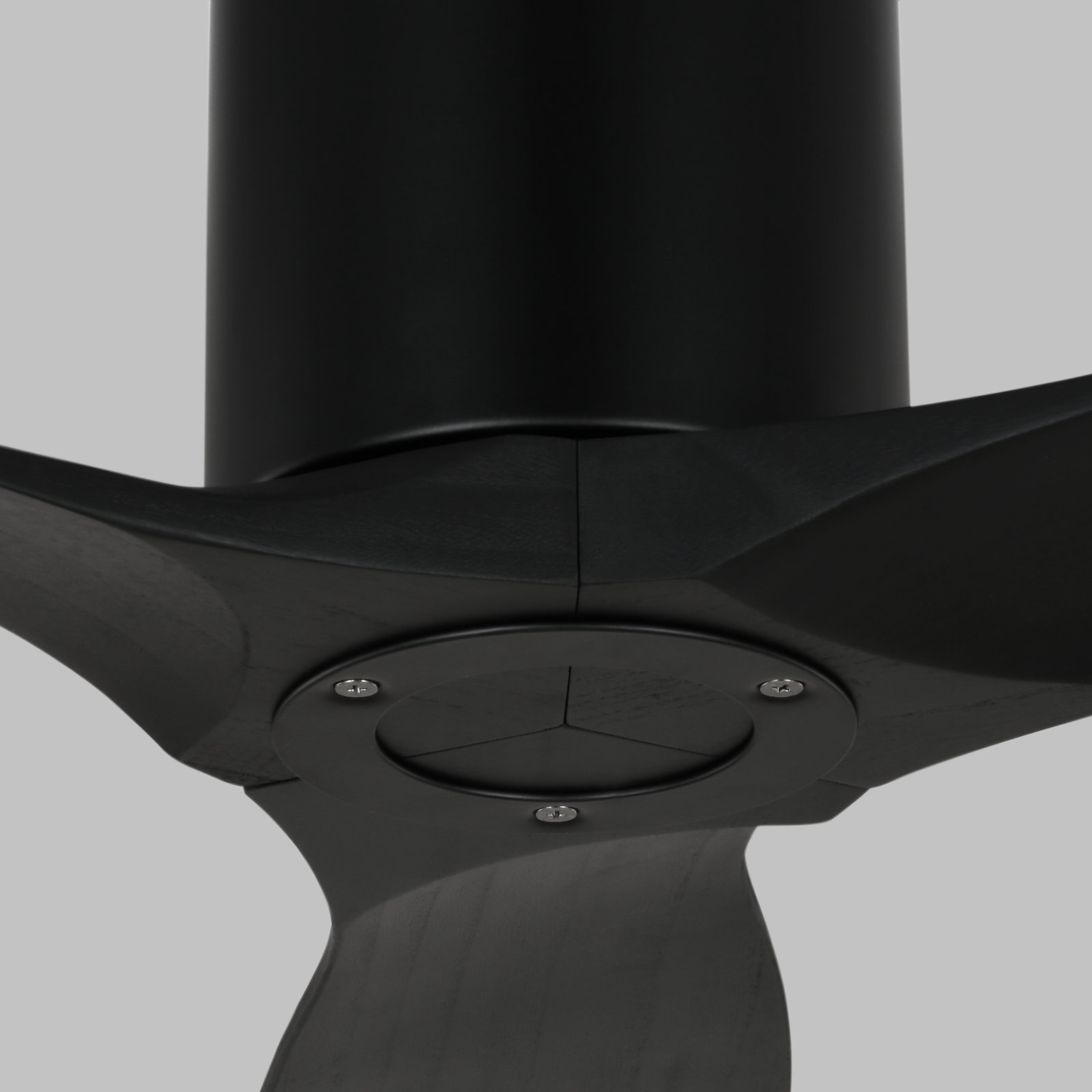 Rafaella 52'' 3 Blade Ceiling Fan, Midnight Black, Midnight Black