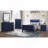 BLUE FULL 5PC BEDROOM SET