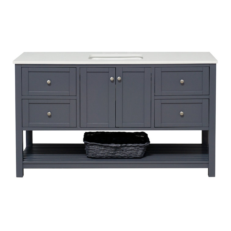 Royal Luxe 30 inch Gray Bathroom Vanity