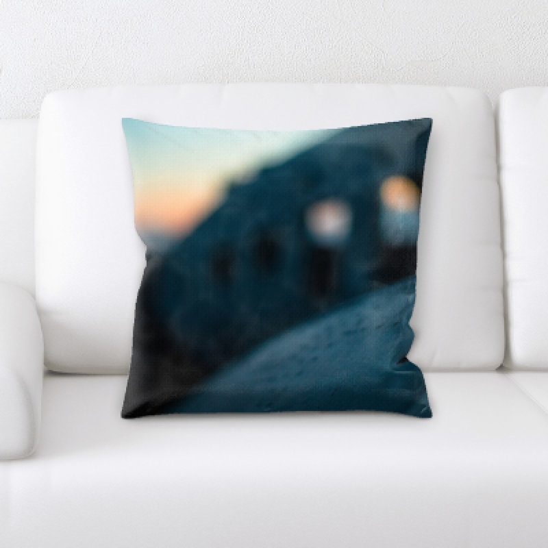 Microsuede Throw Pillow