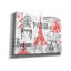 «Paris Tray-2» par Jean Plout, art mural sur toile, 54 po x 40 po-132380302