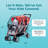 Foundations Triple Stroller Rain Cover
