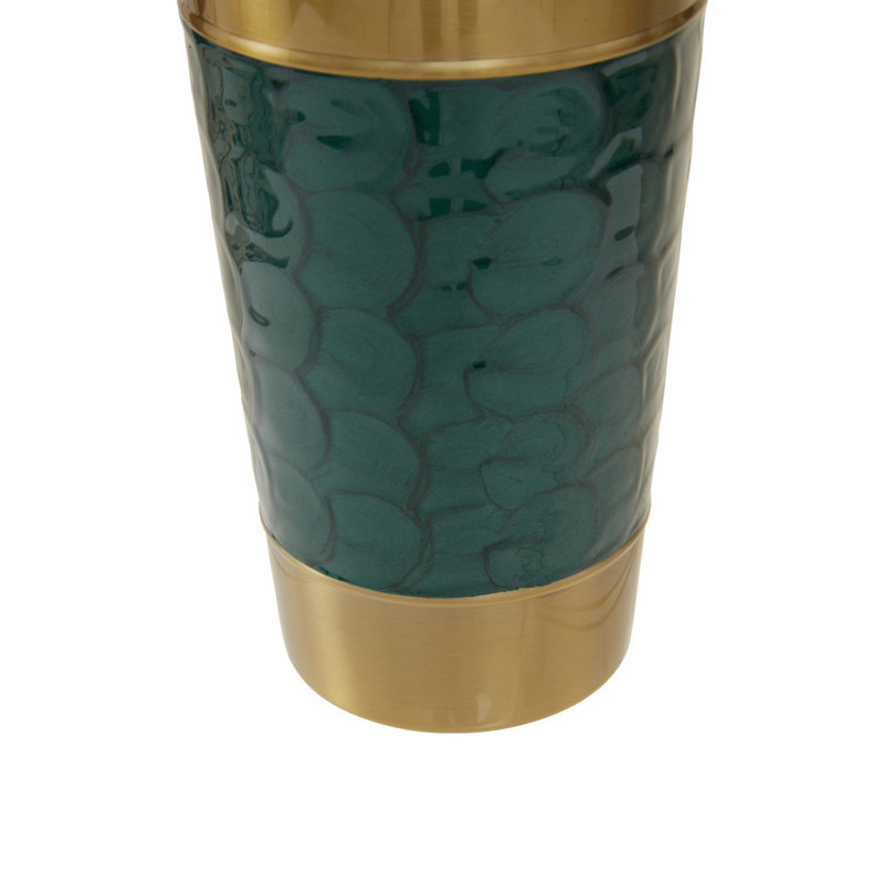 Lukens Stainless Steel Ashtray, Green