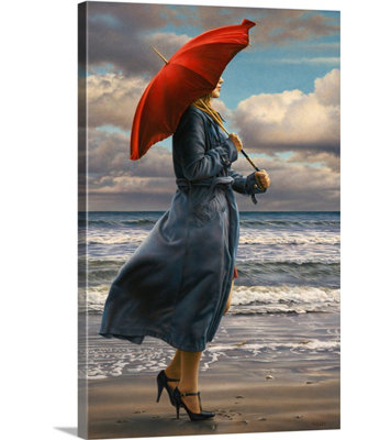 " Red Umbrella " by Paul Kelley