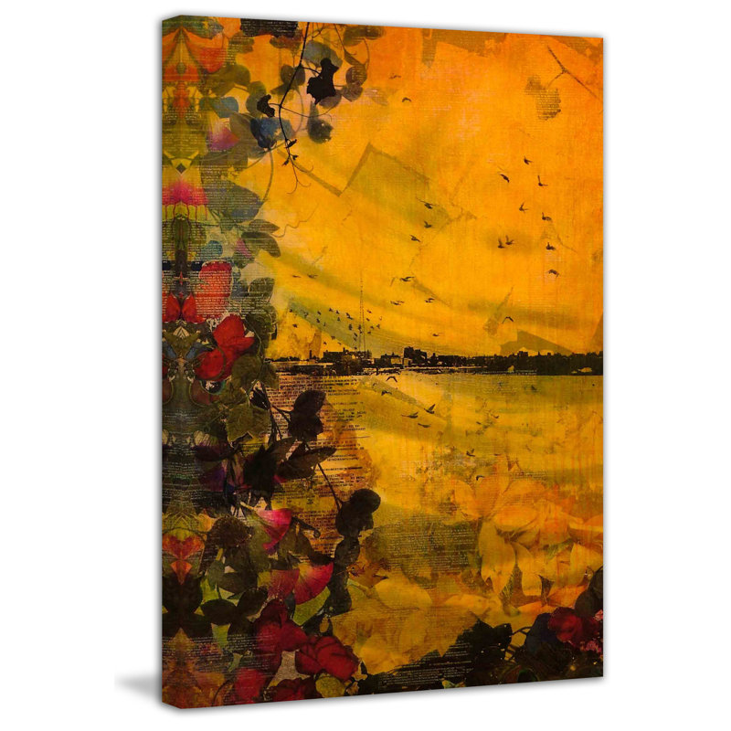 Vernal Tide 1 Piece Wrapped Canvas Painting, 152cm H x 101cm W