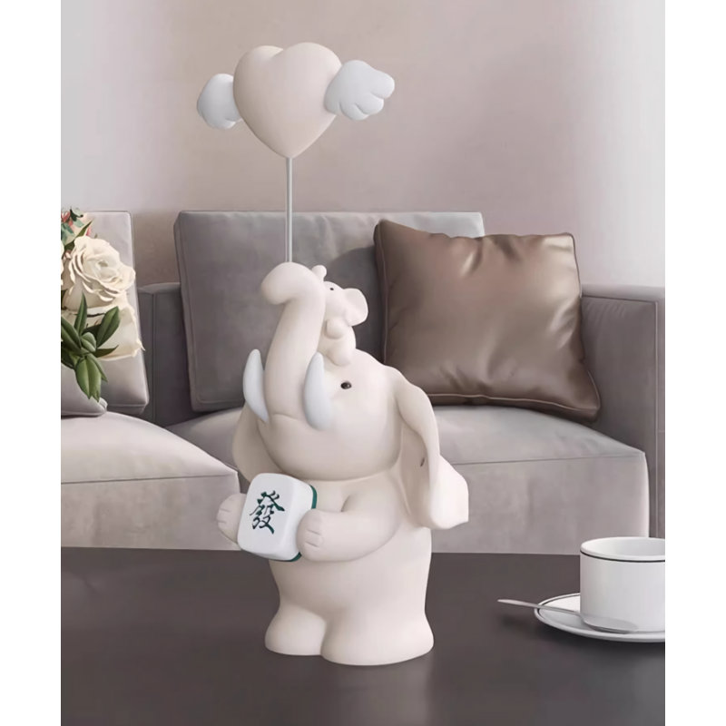 Dempsie Figurines & Sculptures, Beige