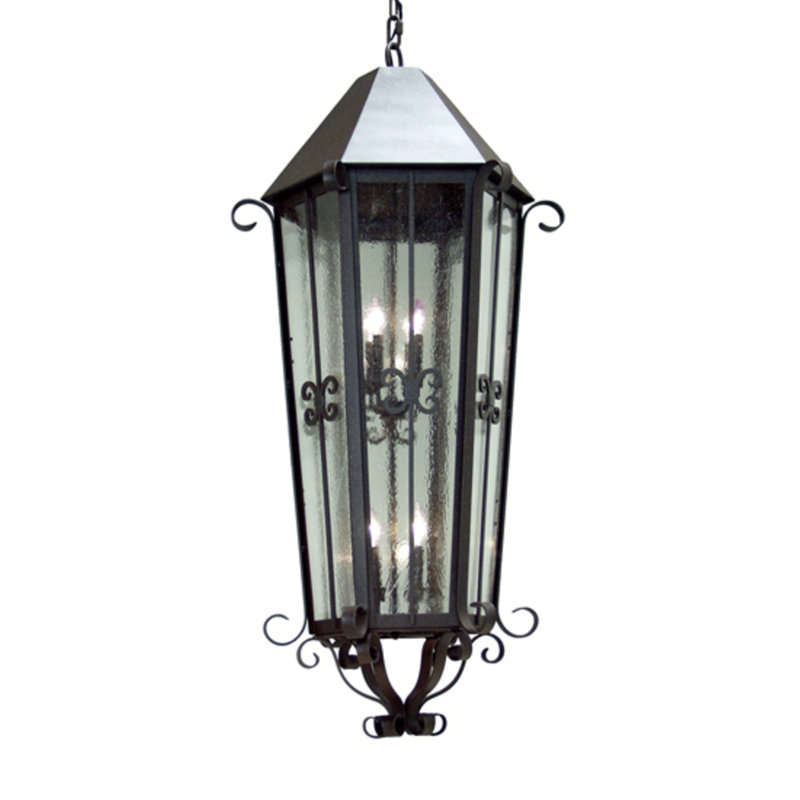 Lanterne suspendue d'extérieur 8 lumières Adeoye