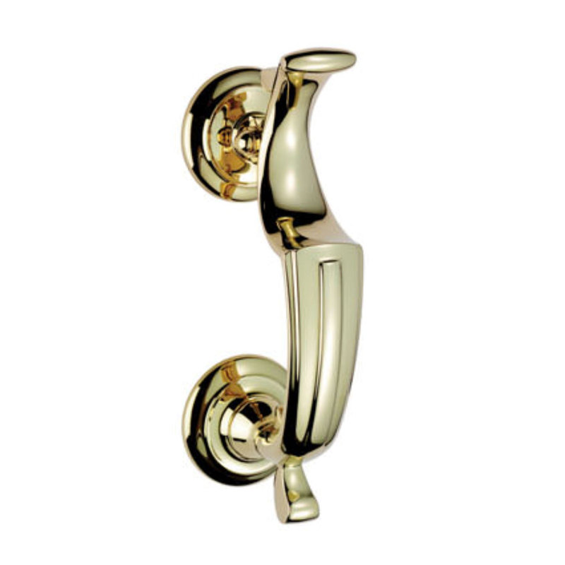 Linco Door Knocker, Stainless Brass