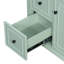 Meuble-lavabo moderne 30 po avec lavabo en céramique et cadre en bois Virello-125902280
