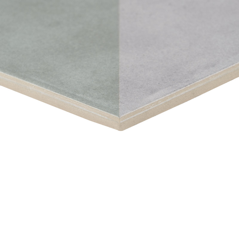 Carreau de porcelaine pour plancher et mur en porcelaine de l 7,87 po x L 7,87 po Dean, Vert