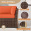 Ensemble de conversation pour 4 personnes avec coussins-1613939955