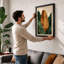 Golden Leaf Study Botanical - Print-1517927723-1517927721