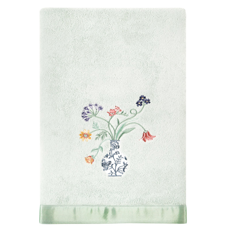 3 Piece Turkish Cotton Towel Set, Aqua