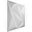 Panneau mural blanc 19,625 "H x 19,625"